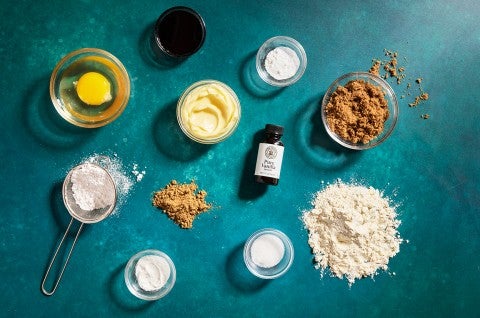 Gingerbread Crinkle Cookies  - select to zoom